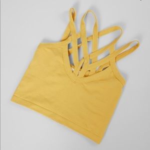 Full coverage strappy bralette